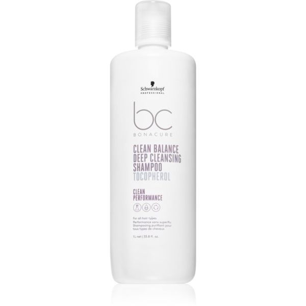 Schwarzkopf Professional Schwarzkopf Professional BC Bonacure Clean Balance дълбоко почистващ шампоан 1000 мл.