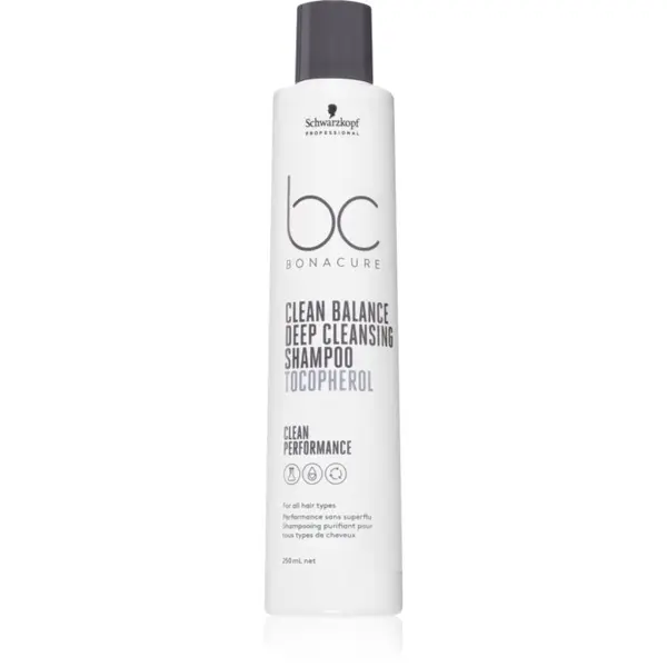 Schwarzkopf Professional Schwarzkopf Professional BC Bonacure Clean Balance дълбоко почистващ шампоан 250 мл.