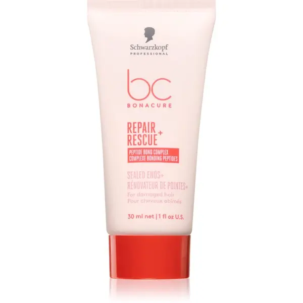 Schwarzkopf Professional Schwarzkopf Professional BC Bonacure Repair Rescue+ кремообразен серум за силно увредена коса с цъфтящи краища 30 мл.