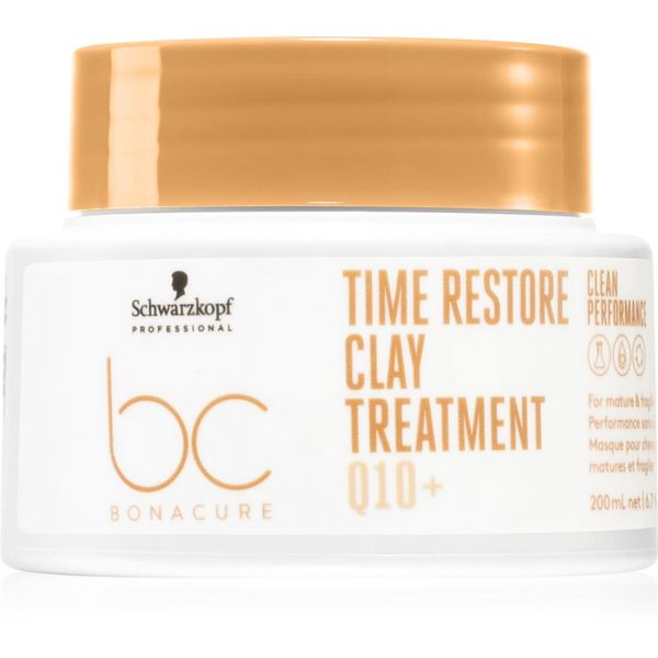 Schwarzkopf Professional Schwarzkopf Professional BC Bonacure Time Restore маска с глина за зряла коса 200 мл.