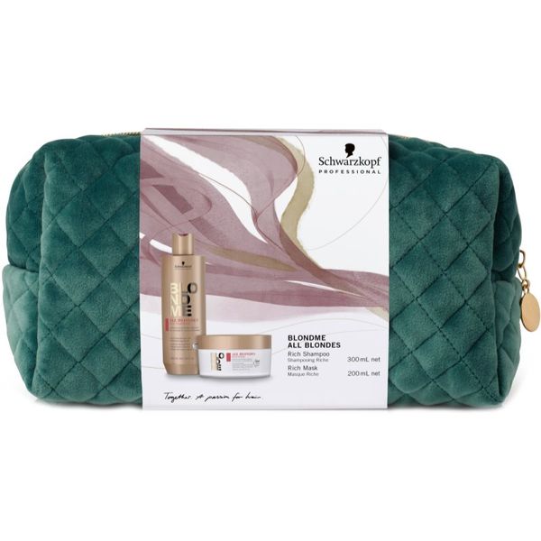 Schwarzkopf Professional Schwarzkopf Professional Blondme All Blondes Rich подаръчен комплект (за груба коса)