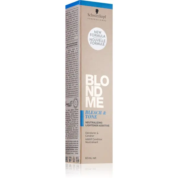 Schwarzkopf Professional Schwarzkopf Professional Blondme Bleach & Tone изсветляваща и тонираща добавка цвят Violet Additive 60 мл.