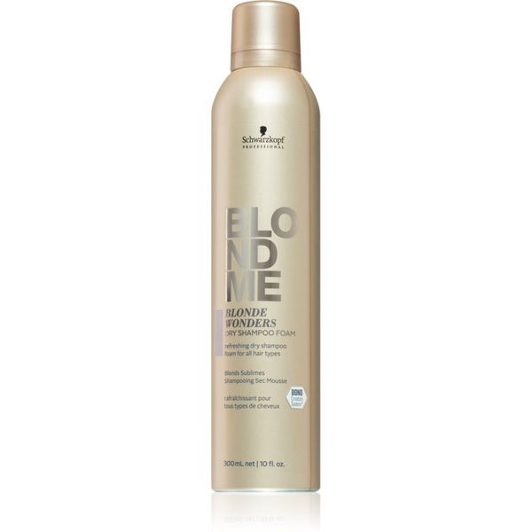 Schwarzkopf Professional Schwarzkopf Professional Blondme Blonde Wonders сух шампоан пяна за блонд коса и коса с кичури 300 мл.