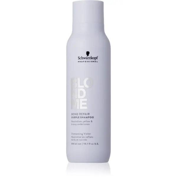 Schwarzkopf Professional Schwarzkopf Professional Blondme Bond Repair Purple Shampoo лилав шампоан за руса коса 300 мл.