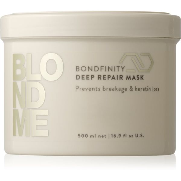 Schwarzkopf Professional Schwarzkopf Professional Blondme Bondfinity Deep Repair Mask дълбоко регенерираща маска 500 мл.