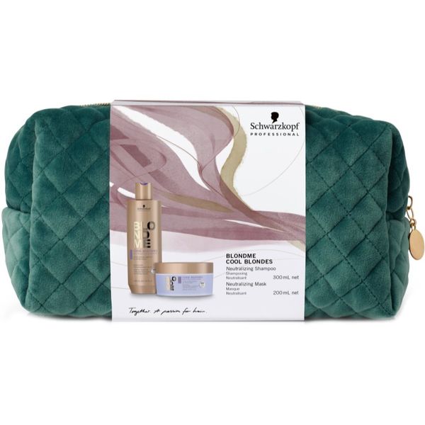 Schwarzkopf Professional Schwarzkopf Professional Blondme Cool Blondes подаръчен комплект (за студени руси нюанси)
