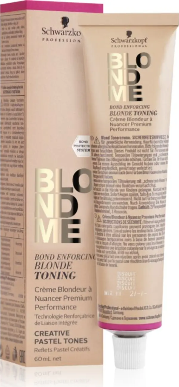 Schwarzkopf Professional Schwarzkopf Professional Blondme Toning тонираща боя за коса Ice 60 мл.