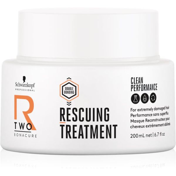 Schwarzkopf Professional Schwarzkopf Professional Bonacure R-TWO Rescuing Treatment маска за коса за силно изтощена коса 200 мл.