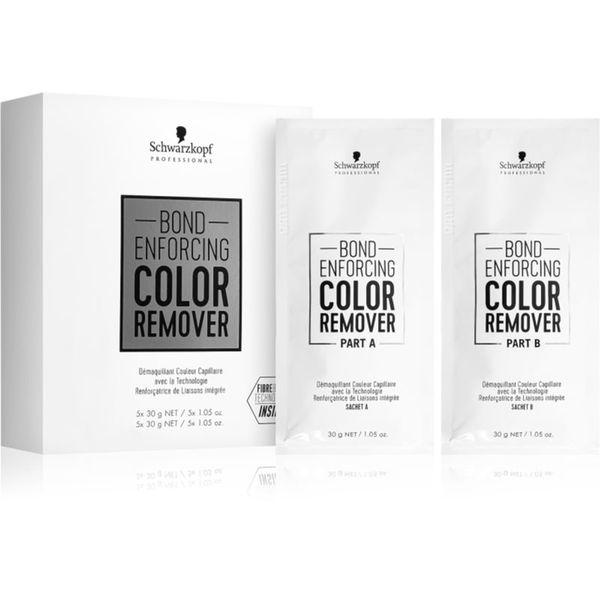 Schwarzkopf Professional Schwarzkopf Professional Bond Enforcing Color Remover продукт за отстраняване на цвета за изсветляване на косата 10x30 гр.