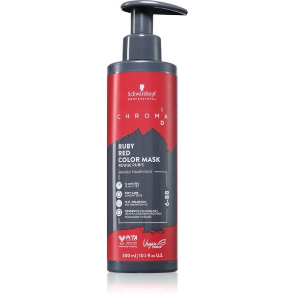 Schwarzkopf Professional Schwarzkopf Professional Chroma ID Color Mask Интензивна възстановяваща цветна маска За коса цвят 6-88 Ruby Red 300 мл.