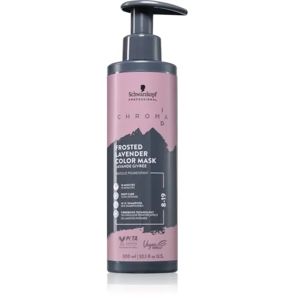 Schwarzkopf Professional Schwarzkopf Professional Chroma ID Color Mask Интензивна възстановяваща цветна маска За коса цвят 8-19 Frosted Lavender 300 мл.