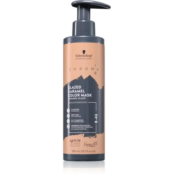 Schwarzkopf Professional Schwarzkopf Professional Chroma ID Color Mask Интензивна възстановяваща цветна маска За коса цвят 8-46 Glazed Caramel 300 мл.