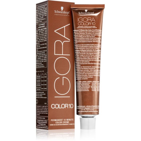 Schwarzkopf Professional Schwarzkopf Professional IGORA Color 10 10-минутна перманентна боя за коса 7-00 Medium Blonde Natural Extra 60 мл.