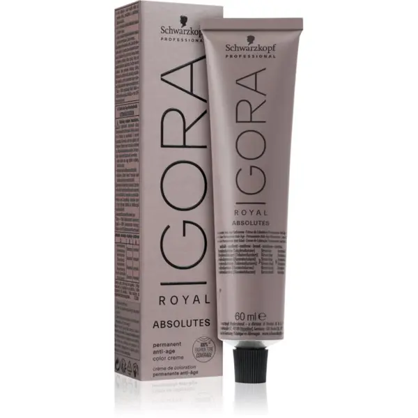 Schwarzkopf Professional Schwarzkopf Professional IGORA Royal Absolutes боя за коса цвят 4-60 Medium Brown Chocolate Natural 60 мл.