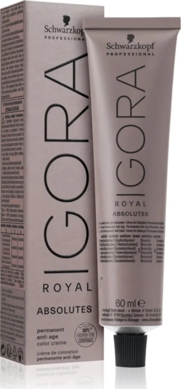 Schwarzkopf Professional Schwarzkopf Professional IGORA Royal Absolutes боя за коса цвят 9-40 Extra Light Blonde Beige Natural 60 мл.