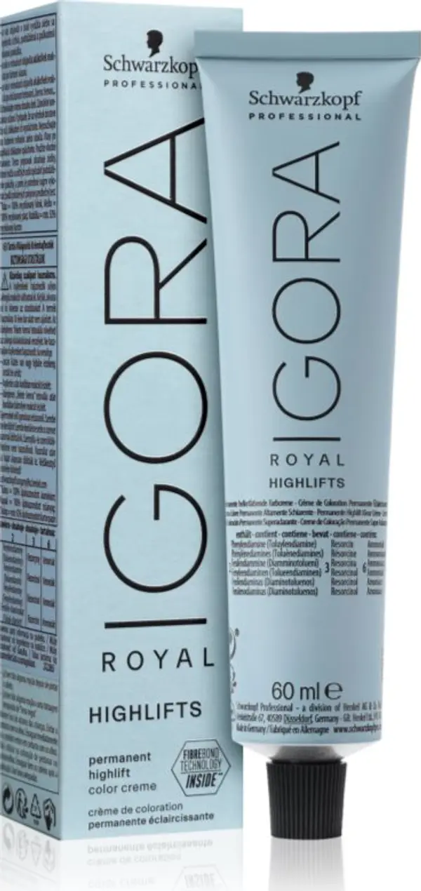 Schwarzkopf Professional Schwarzkopf Professional IGORA Royal Highlifts перманентната боя за коса цвят 12-0 Special Blonde Natural 60 мл.