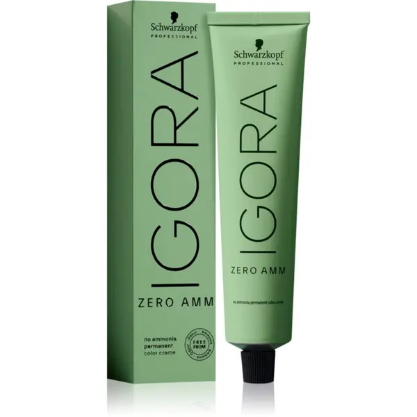 Schwarzkopf Professional Schwarzkopf Professional IGORA ZERO AMM перманентната боя за коса без амоняк цвят 6-68 60 мл.