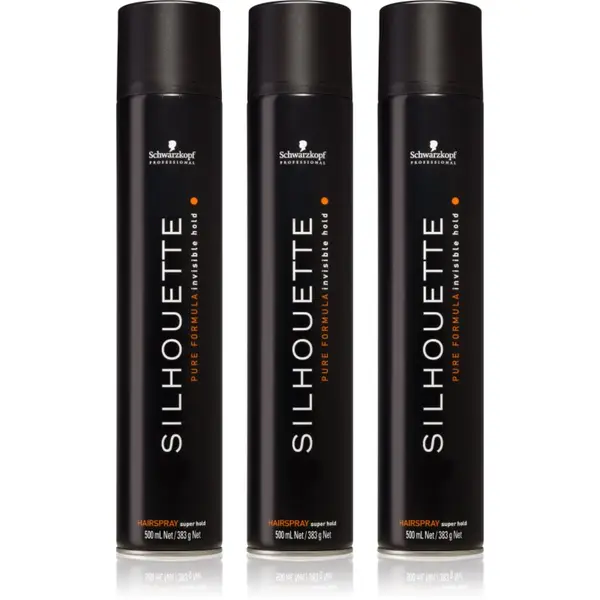 Schwarzkopf Professional Schwarzkopf Professional Silhouette Super Hold лак за коса със силна фиксация изгодна опаковка