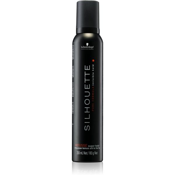 Schwarzkopf Professional Schwarzkopf Professional Silhouette Super Hold пяна за коса  силна фиксация 200 мл.