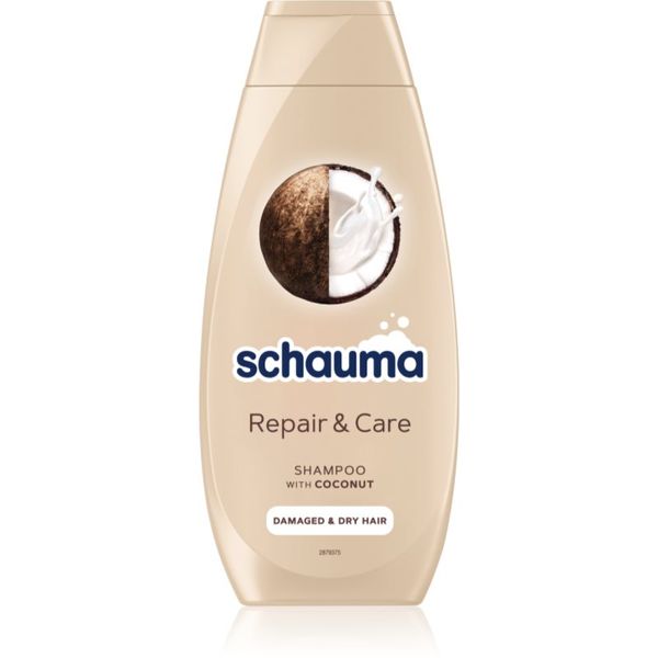 Schwarzkopf Schwarzkopf Schauma Repair & Care шампоан за суха и увредена коса с кокос 400 мл.