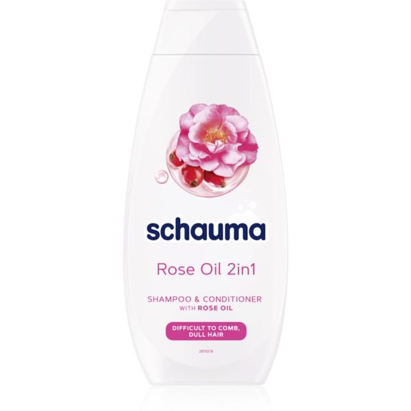 Schwarzkopf Schwarzkopf Schauma Rose Oil шампоан и балсам 2 в1 за по-лесно разресване на косата 400 мл.