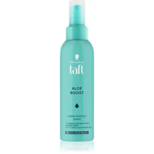 Schwarzkopf Schwarzkopf Taft Aloe Boost хидратиращ спрей за коса за топлинно третиране на косата 150 мл.