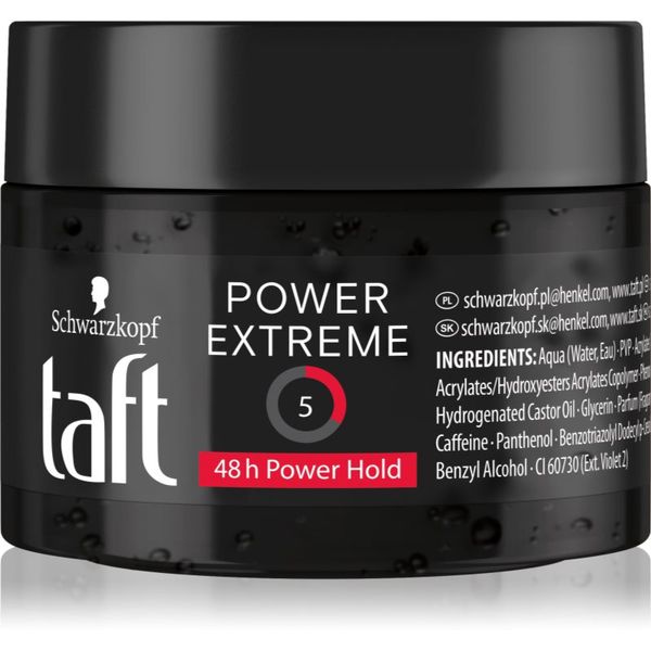 Schwarzkopf Schwarzkopf Taft Power гел с екстра силна фиксация За коса 250 мл.