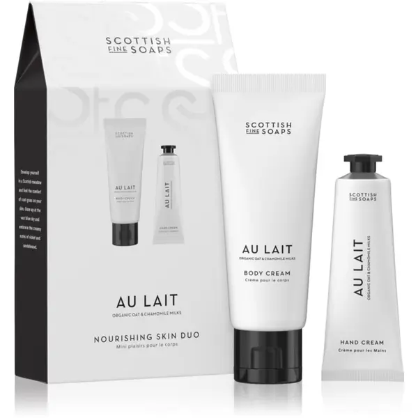 Scottish Fine Soaps Scottish Fine Soaps Au Lait подаръчен комплект за ръце