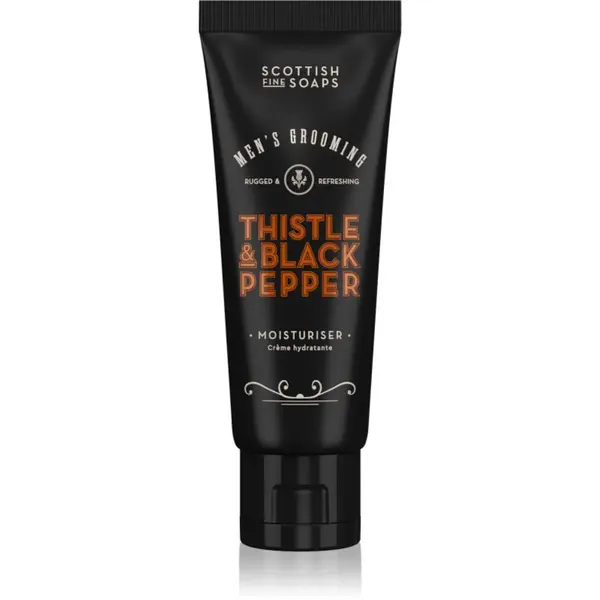 Scottish Fine Soaps Scottish Fine Soaps Thistle & Black Pepper хидратиращ крем за лице за мъже 75 мл.