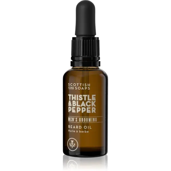 Scottish Fine Soaps Scottish Fine Soaps Thistle & Black Pepper олио за брада 30 мл.