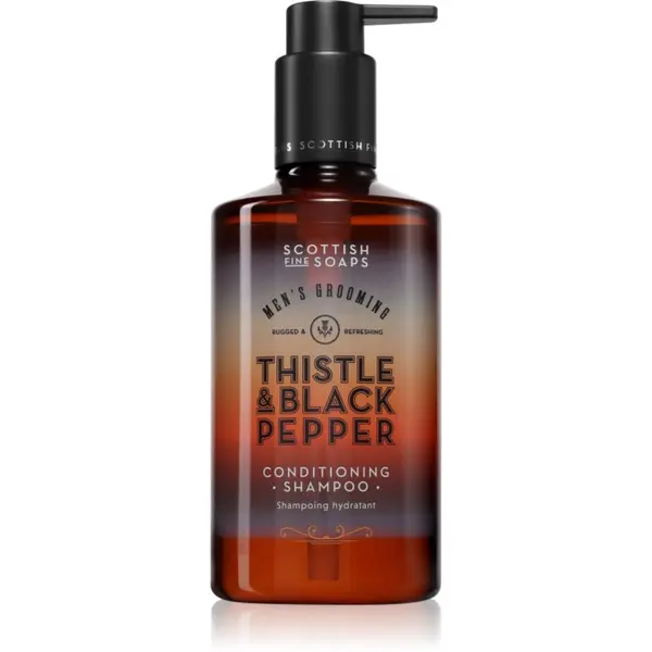 Scottish Fine Soaps Scottish Fine Soaps Thistle & Black Pepper шампоан за мъже 300 мл.
