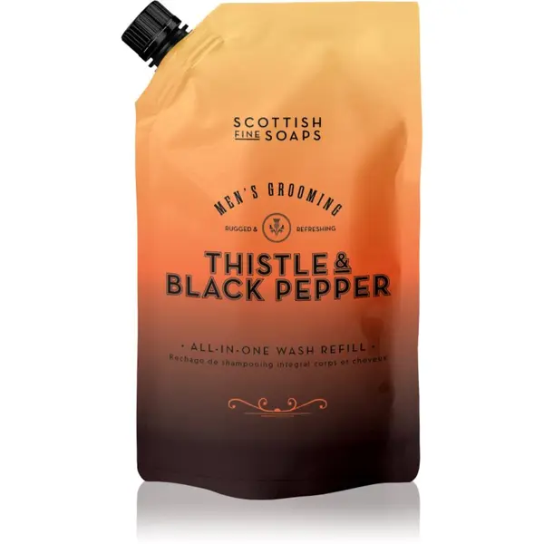 Scottish Fine Soaps Scottish Fine Soaps Thistle & Black Pepper течен сапун пълнител 1200 мл.