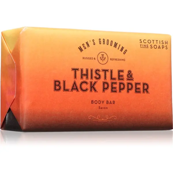 Scottish Fine Soaps Scottish Fine Soaps Thistle & Black Pepper твърд сапун 220 гр.