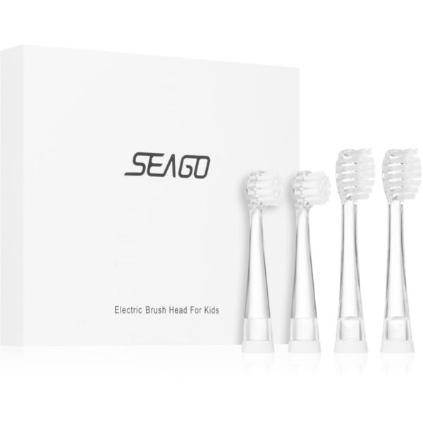 Seago Seago Replacement Heads SG-849 резервни глави за четка за зъби съвместими с SG-977, SG-513, SG-921, SG-915 4 бр.
