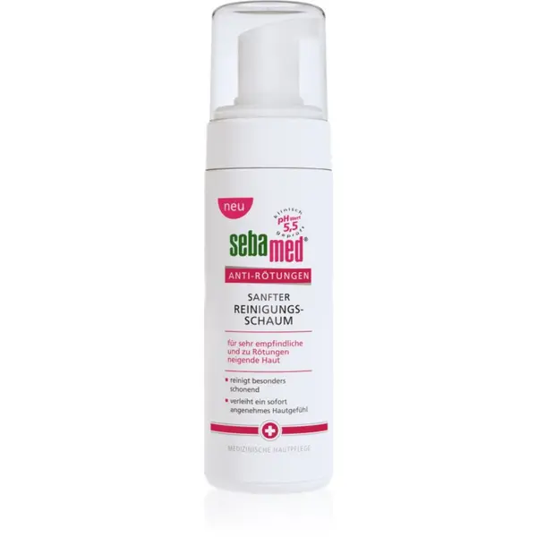 Sebamed Sebamed Anti-Redness нежна почистваща пяна за чувствителна и зачервена кожа 150 мл.