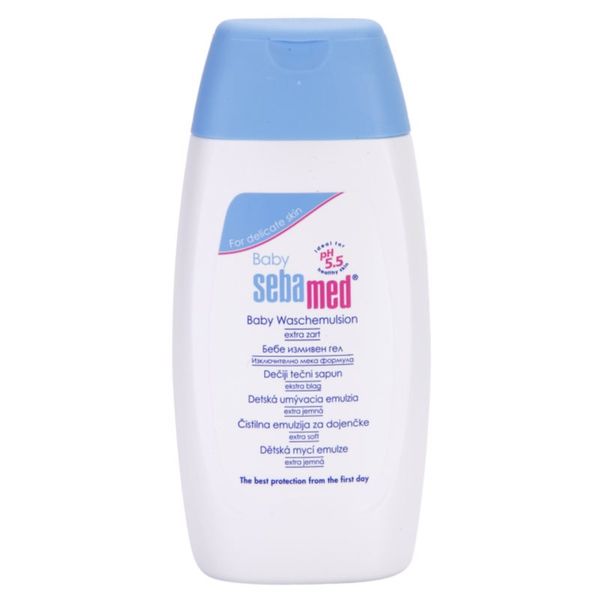 Sebamed Sebamed Baby Wash изключително нежна миеща емулсия за тяло и коса 200 мл.