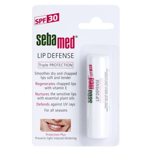 Sebamed Sebamed Face Care регенериращ балсам за устни с UVA и UVB филтри 4,8 гр.