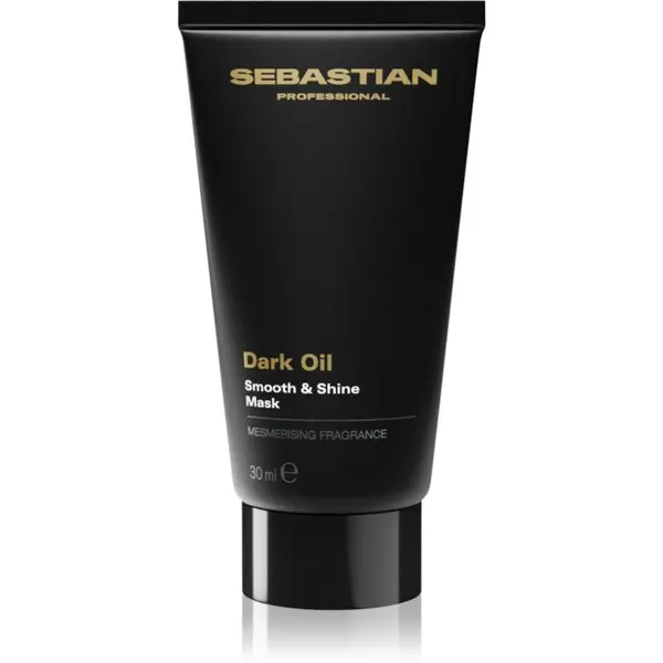 Sebastian Professional Sebastian Professional Dark Oil интензивна подхранваща маска за блясък и мекота на косата 30 мл.