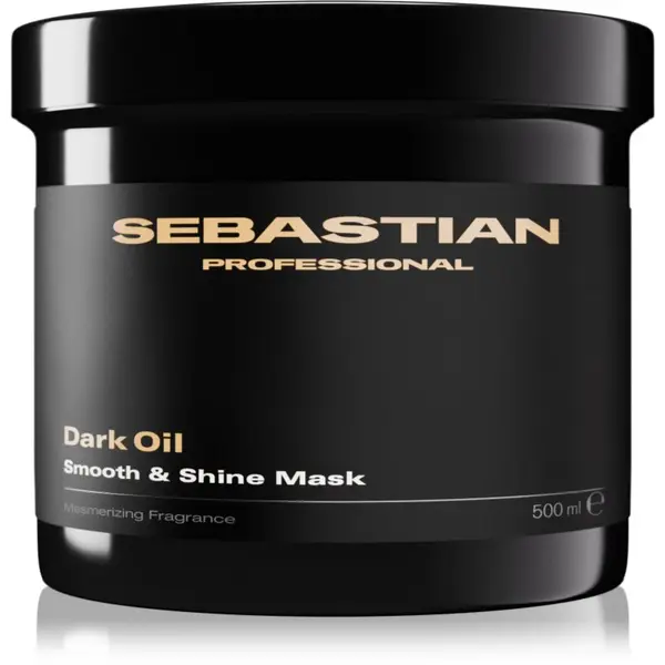 Sebastian Professional Sebastian Professional Dark Oil интензивна подхранваща маска за блясък и мекота на косата 500 мл.