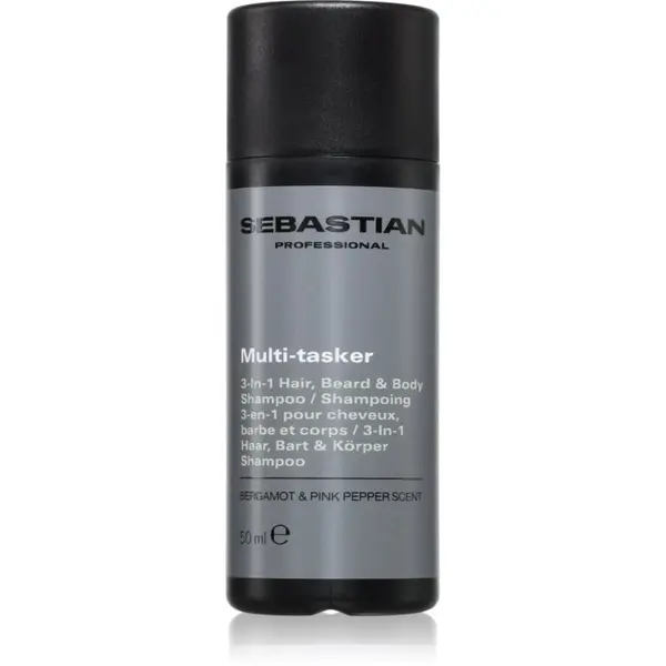 Sebastian Professional Sebastian Professional SEB MAN The Multi-tasker шампоан за коса, брада и тяло 50 мл.