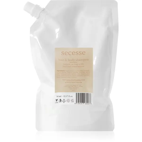 Secesse Secesse Hair and Body Shampoo шампоан за коса и тяло 360 мл.