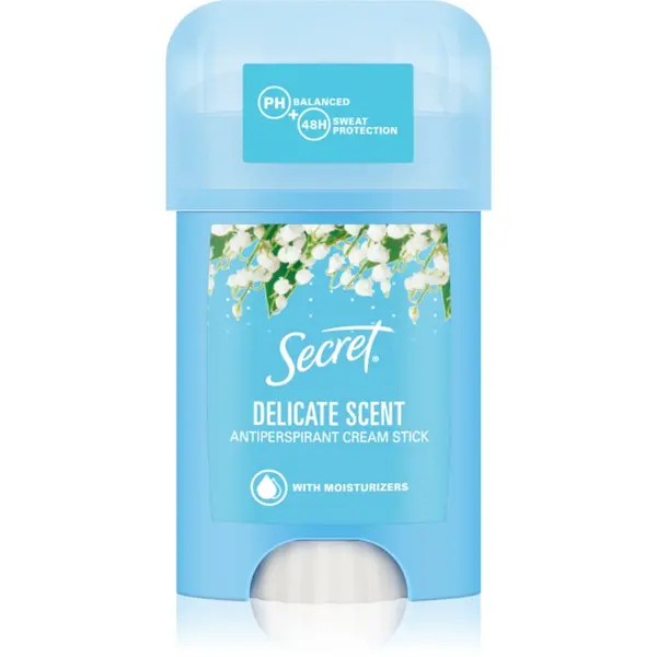 Secret Secret Delicate Antiperspirant Cream Stick крем-антиперспирант за жени 40 мл.