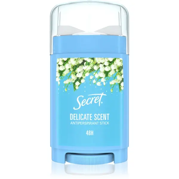 Secret Secret Delicate Antiperspirant Stick твърд антиперспирант за жени 40 мл.