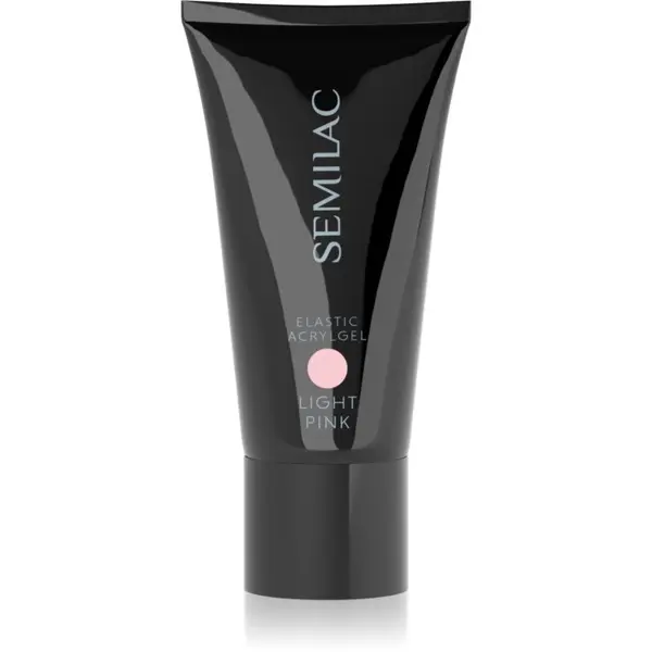 Semilac Semilac Acrylgel Elastic White Cream акрилен гел за нокти цвят Light Pink 30 гр.