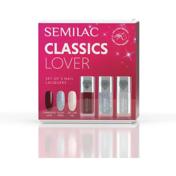 Semilac Semilac Set Classics Lover комплект лак за нокти