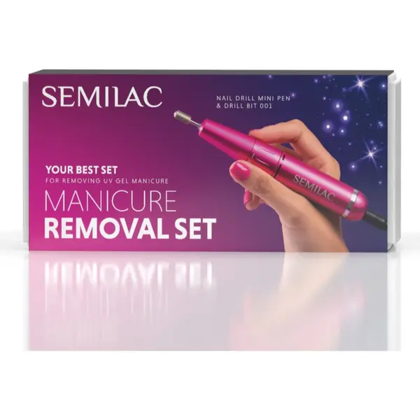 Semilac Semilac Set Manicure Removal електрическа пила за нокти с аксесоари