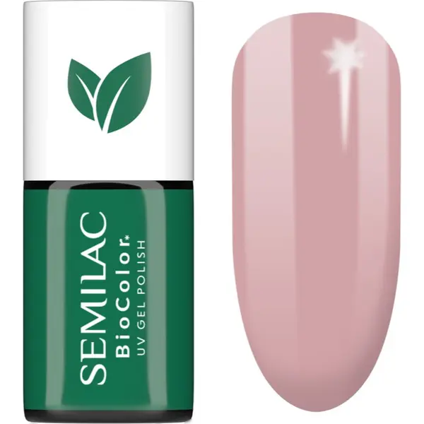 Semilac Semilac UV Hybrid BioColor гел лак за нокти с използване на UV/LED лампа цвят 714 Rosy Seashell 7 мл.
