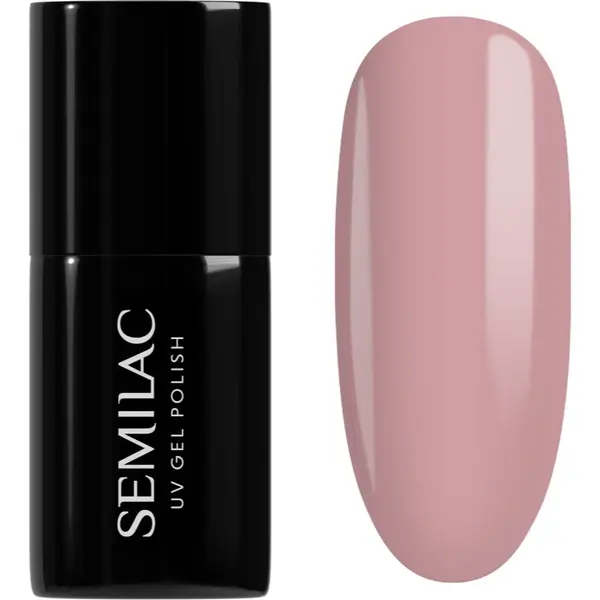 Semilac Semilac UV Hybrid Naked Nails гел лак за нокти цвят 586 Dirty Rose Nude 7 мл.