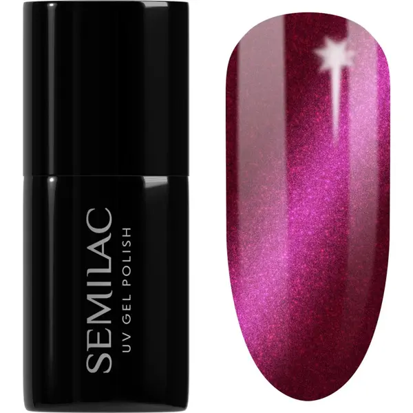 Semilac Semilac UV Hybrid Silk Effect гел лак за нокти с използване на UV/LED лампа цвят 468 Pink Cosy Essential 7 мл.