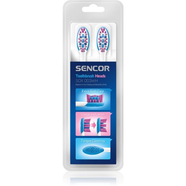 Sencor Sencor SOX 003WH резервни глави за четка за зъби 2 бр.